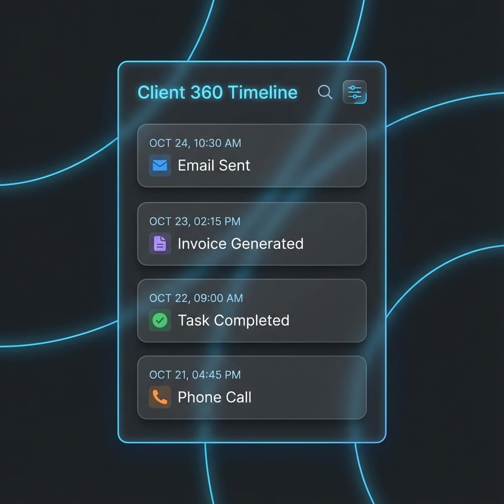 Client Timeline 360°